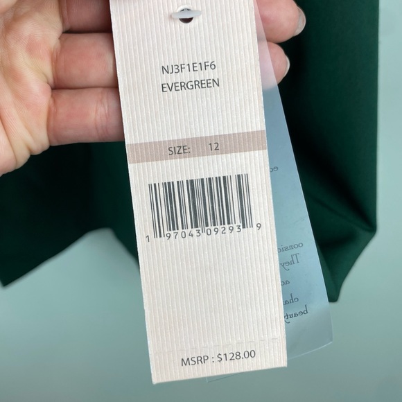 NWT Nanette Lepore Evergreen Single Button Front Blazer size 12 - Picture 9 of 10